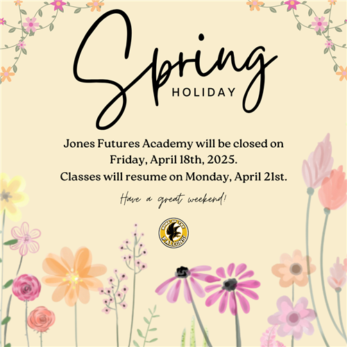 Spring Holiday - April 18th No School
